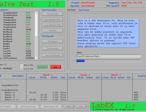 LabEx – The Efficient, Low Cost LabVIEW Based Test Executive for Production & Engineering Test